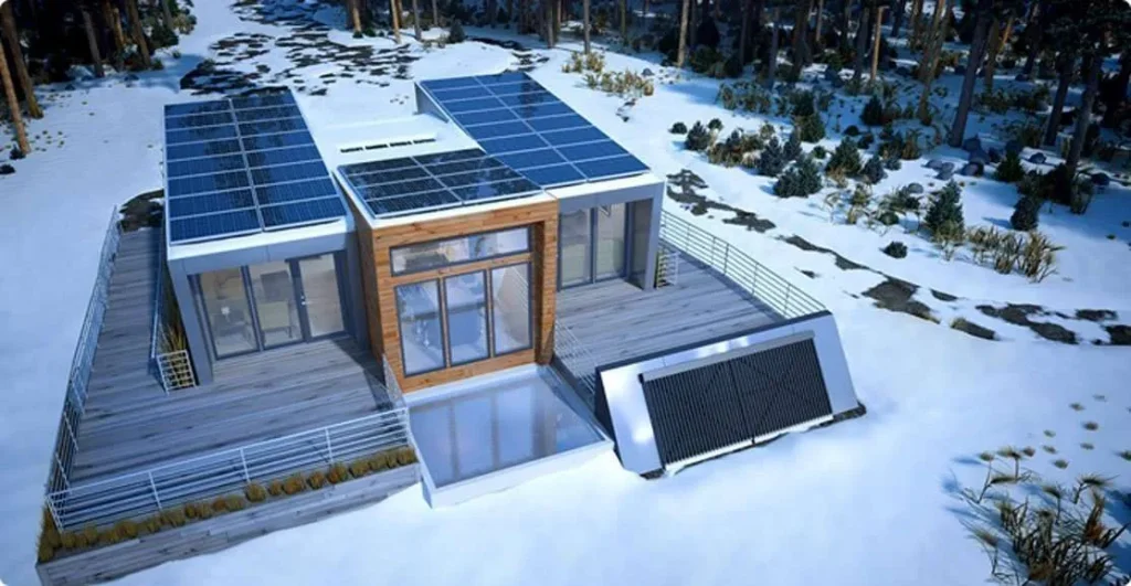 بازدهی پنل های خورشیدی در زمستان